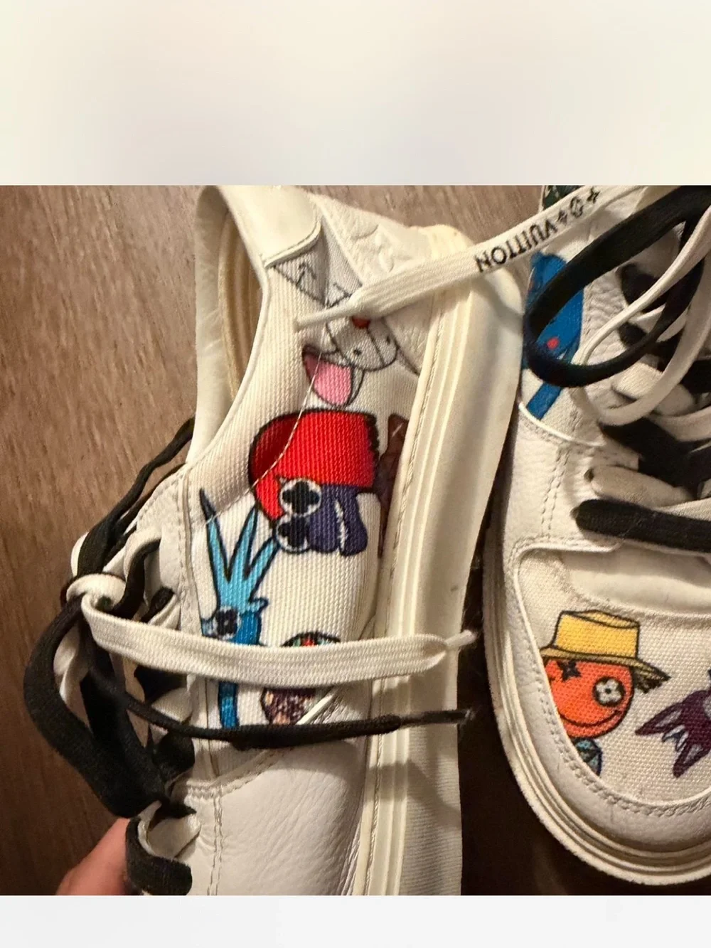 Louis Vuitton playful sneakers